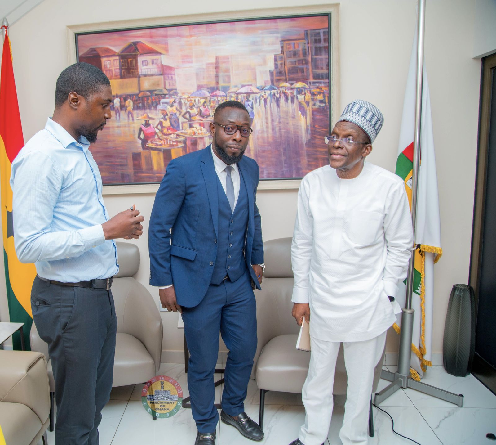 Courtesy call on the Speaker of Parliament, June 2022