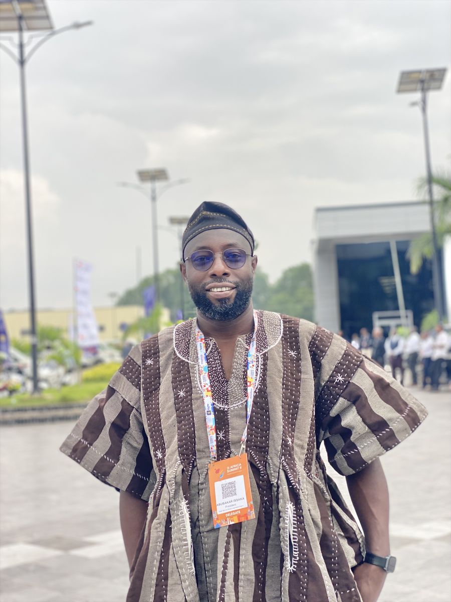 Abubakar Issaka at the 3i Africa Summit
